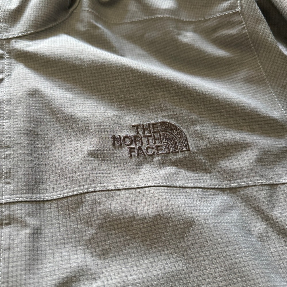 The North Face DryVent Rain Jacket Mens Large Gray Hooded Waterproof Shell - Picture 7 of 10